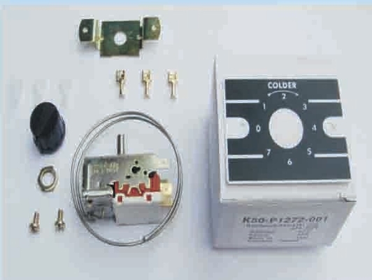 termostato diritto K50-P1272 di serie di Ranco K dei termostati del congelatore di lunghezza dell'elemento sensibile di 600mm