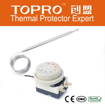 Il congelatore regolabile compone -30 30 al termostato capillare centigrado 16A 250VAC