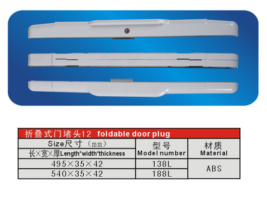Spina pieghevole 188L 138L 495×35×42mm della porta della parte di ricambio di SpareRefrigerator dell'ABS dell'OEM