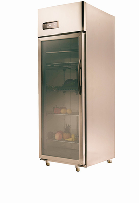 frigoriferi di ottimo rendimento 425L con i compressori/una porta di vetro