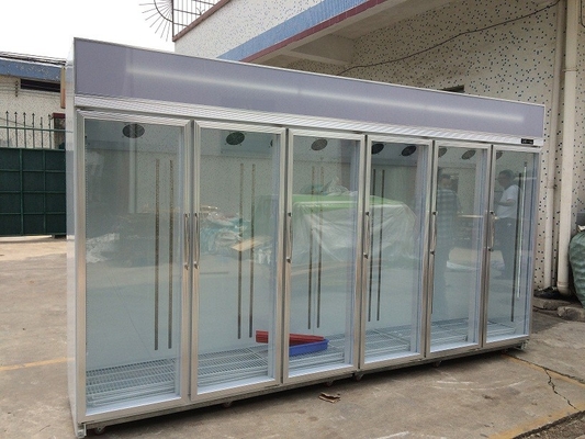 Camera di vetro di conservazione frigorifera della vetrina del frigorifero della porta di isolato