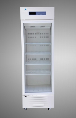 Congelatore di frigorifero medico di stoccaggio dritto dell'ospedale con il sistema di allarme cinque