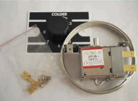 Tipo capillare diritto termostati del congelatore del termostato di serie di Saginomiya con l'OEM WP1.5R-L 001