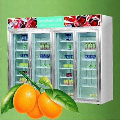 Refrigeratore della porta di ipermercato/vetrina di vetro del dispositivo di raffreddamento/frigorifero/congelatore