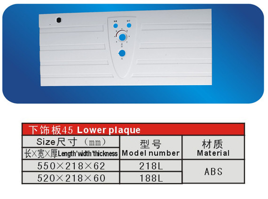 ABS Custom ambientale frigorifero congelatore parti inferiori placca 218 L 188 L 550 mm 520 mm