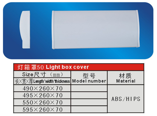 ABS / fianchi frigorifero congelatore parti in plastica Light Box Cover Ricambi congelatore