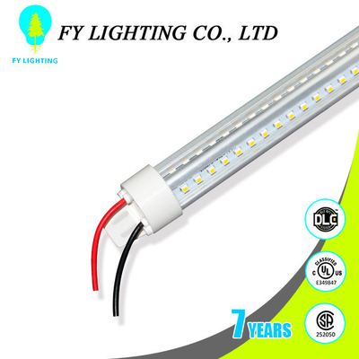 L'alta metropolitana T8 della luce del frigorifero di forma di v LED del lume con 110lm/w IP65 CRI80 DLC ha elencato