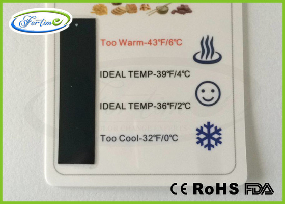 Striscia del termometro termometro del congelatore di frigorifero/frigorifero decorativi LCD su ordinazione dell'ANIMALE DOMESTICO