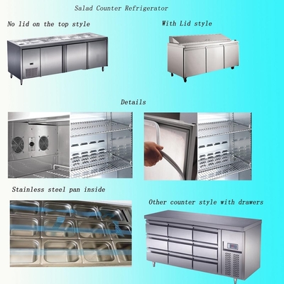 Vetrina di refrigerazione per la cucina e Antivari con il compressore di Aspera