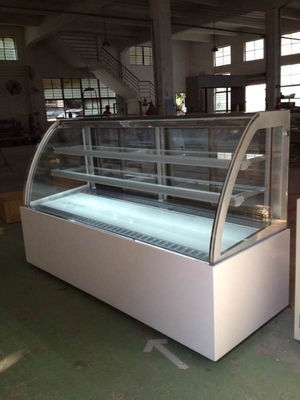 Vendita della fabbrica della Cina, frigorifero dell'esposizione del dolce, vetrina della pasticceria, esposizione commerciale della ghiottoneria