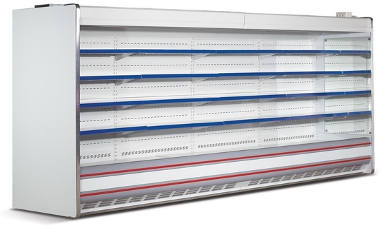 Armadietti di esposizione refrigerati fronte aperto della parte anteriore del latte 3m Multideck regolabile