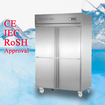 Congelatori verticali commerciale libero 1220 * 760 * 1969mm del gelo con il compressore di Aspera