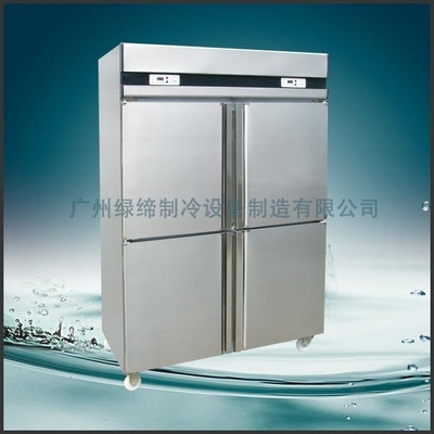 Congelatori verticali commerciale libero 1220 * 760 * 1969mm del gelo con il compressore di Aspera
