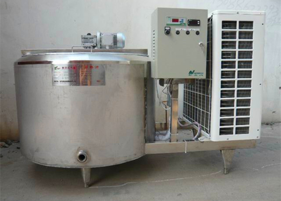 il carro armato verticale di raffreddamento del latte 500L, ha refrigerato l'attrezzatura di raffreddamento del latte