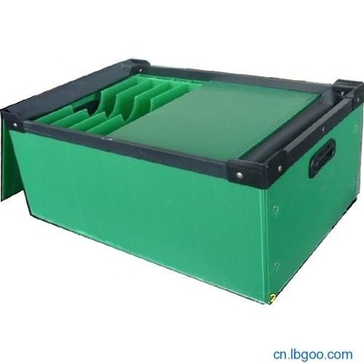 scatole pieghevoli di immagazzinamento in Correx la scatola verde 6mm di 4mm 5mm con i coperchi