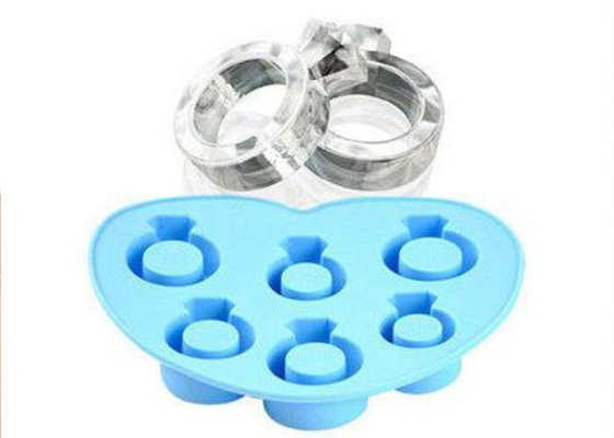 Pentole del silicone della novità/vassoio ghiaccio promozionali del silicone per il frigorifero
