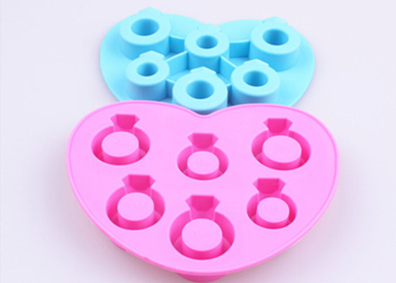 Pentole del silicone della novità/vassoio ghiaccio promozionali del silicone per il frigorifero
