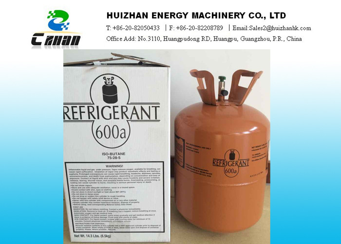 Sostituzione funzionale naturale dei refrigeranti R600a di Isobutene di elevata purezza per R-12, R-22, R-134a