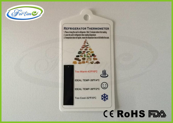 Striscia del termometro termometro del congelatore di frigorifero/frigorifero decorativi LCD su ordinazione dell'ANIMALE DOMESTICO