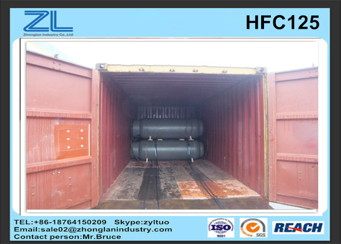Pentafluoroethane HFC-125 di Cas 354-33-6 in cilindro 926L utilizzato come refrigerante